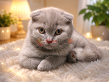 2.5 aylık scottish fold  yavrumuz yeni ailesine gitmeye hazır